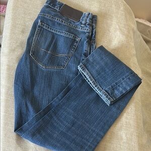 Bootlegger VGUC Stylish Blue Denim Jeans, slim straight